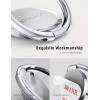 imageFinger Ring Stand Lamicall Cell Phone Holder  Universal Phone Ring Cradle Kickstand Compatible with Phone Xs Max XR X 8 7 6 6s Plus 5s Galaxy S8 S7 S6 All Android Smartphone  Sliver  01Sliver02