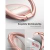 imageFinger Ring Stand Lamicall Cell Phone Holder  Universal Phone Ring Cradle Kickstand Compatible with Phone Xs Max XR X 8 7 6 6s Plus 5s Galaxy S8 S7 S6 All Android Smartphone  Sliver  011Rose Gold