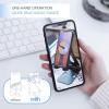 imageFinger Ring Stand Lamicall Cell Phone Holder  Universal Phone Ring Cradle Kickstand Compatible with Phone Xs Max XR X 8 7 6 6s Plus 5s Galaxy S8 S7 S6 All Android Smartphone  Sliver  011Sliver
