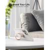 imageFinger Ring Stand Lamicall Cell Phone Holder  Universal Phone Ring Cradle Kickstand Compatible with Phone Xs Max XR X 8 7 6 6s Plus 5s Galaxy S8 S7 S6 All Android Smartphone  Sliver  011Rose Gold