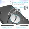 imageFinger Ring Stand Lamicall Cell Phone Holder  Universal Phone Ring Cradle Kickstand Compatible with Phone Xs Max XR X 8 7 6 6s Plus 5s Galaxy S8 S7 S6 All Android Smartphone  Sliver  011Sliver
