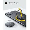 imageFinger Ring Stand Lamicall Cell Phone Holder  Universal Phone Ring Cradle Kickstand Compatible with Phone Xs Max XR X 8 7 6 6s Plus 5s Galaxy S8 S7 S6 All Android Smartphone  Sliver  01Black01