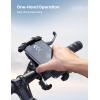 imageLamicall Bike Phone Holder Motorcycle Phone Mount  Adjustable Motorbike Phone Holder for iPhone 15 14 13 12 Pro Max Mini 11 Pro Max Xs 8 X 8P 7 6S Samsung S10 S9 Huawei 4768 DevicesBlack
