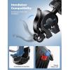 imageLamicall Bike Phone Holder Motorcycle Phone Mount  Adjustable Motorbike Phone Holder for iPhone 15 14 13 12 Pro Max Mini 11 Pro Max Xs 8 X 8P 7 6S Samsung S10 S9 Huawei 4768 DevicesBlack