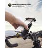 imageLamicall Bike Phone Holder Motorcycle Phone Mount  Adjustable Motorbike Phone Holder for iPhone 15 14 13 12 Pro Max Mini 11 Pro Max Xs 8 X 8P 7 6S Samsung S10 S9 Huawei 4768 DevicesYellow