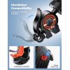 imageLamicall Bike Phone Holder Motorcycle Phone Mount  Adjustable Motorbike Phone Holder for iPhone 15 14 13 12 Pro Max Mini 11 Pro Max Xs 8 X 8P 7 6S Samsung S10 S9 Huawei 4768 DevicesOrange
