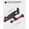 imageLamicall Car Headrest Mount Tablet Headrest Holder  Stand Cradle Compatible with iPad Pro Air Mini Galaxy Tabs Other 47105quot Cellphones and Tablets  BlackRed