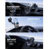 imageLamicall Car Phone Holder Mount 3in1 MilitaryGrade Suction Cup 360 Rotation Phone Holders for Your Car Metal Hook Cell Phone Car Mount Dashboard Vent Windshield for iPhone 16 All SmartphoneBlack