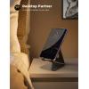 imageLamicall Cell Phone Stand Phone Dock Cradle Holder Stand for Office Desk  BlackBlack