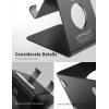 imageLamicall Cell Phone Stand Phone Dock Cradle Holder Stand for Office Desk  BlackBlack