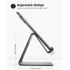 imageLamicall Cell Phone Stand Phone Dock Cradle Holder Stand for Office Desk  BlackBlack