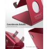 imageLamicall Cell Phone Stand Phone Dock Cradle Holder Stand for Office Desk  Blackdred