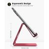 imageLamicall Cell Phone Stand Phone Dock Cradle Holder Stand for Office Desk  Blackdred