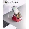 imageLamicall Cell Phone Stand Phone Dock Cradle Holder Stand for Office Desk  Blackdred