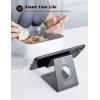 imageLamicall Cell Phone Stand Phone Dock Cradle Holder Stand for Office Desk  Blackgrey