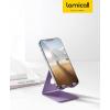 imageLamicall Cell Phone Stand Phone Dock Cradle Holder Stand for Office Desk  Blackpurple