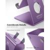 imageLamicall Cell Phone Stand Phone Dock Cradle Holder Stand for Office Desk  Blackpurple