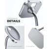 imageLamicall Phone Stand for Apple 15W MagSafe Charger  Charger Not Included 360 Rotation Adjustable Aluminum Charging Holder Dock for Desk Compatible with iPhone 16 15 14 13 12 Pro Pro Max Plusfor 15W Charger