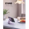 imageLamicall Pink Phone Stand Desk Accessories  Rose Gold Pink Cell Phone Holder Office Decor Office Desktop Accessories Suitable for iPhone 16 15 14 13 Pro Max 48 Phonepurple