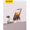 imageLamicall Pink Phone Stand Desk Accessories  Rose Gold Pink Cell Phone Holder Office Decor Office Desktop Accessories Suitable for iPhone 16 15 14 13 Pro Max 48 PhoneRose gold 2