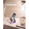 imageLamicall Pink Phone Stand Desk Accessories  Rose Gold Pink Cell Phone Holder Office Decor Office Desktop Accessories Suitable for iPhone 16 15 14 13 Pro Max 48 Phonepurple