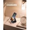 imageLamicall Pink Phone Stand Desk Accessories  Rose Gold Pink Cell Phone Holder Office Decor Office Desktop Accessories Suitable for iPhone 16 15 14 13 Pro Max 48 PhoneBlack