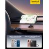 imageLamicall for MagSafe Car Mount AllMetal Magnetic Phone Holder for Your Car Flexible Threeaxis Cell Phone Car Mount Dashboard with N55 Strong Magnets for iPhone 16 15 14 13 12 Pro Max Plus MiniBlack