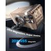 imageLamicall for Magsafe Car Mount  20X N55 Magnets Magnetic Phone Holder for Your Car Dashboard Vent Car Phone Holder for iPhone 16 15 14 13 12 Pro Plus Max Mini fits Magsafe Phone caseNEW Upgraded  Silver