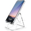 imageLamicall Cell Phone Stand Phone Dock Cradle Holder Stand for Office Desk  Blackclear
