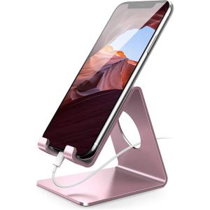 imageLamicall Cell Phone Stand Phone Dock Cradle Holder Stand for Office Desk  Blackgrose gold