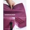 imageLamicall Tablet Pillow Stand Pillow Soft Pad for Lap  Tablet Holder Dock for Bed with 6 Viewing Angles for iPad Pro 97 105 11 129 Air Mini 4 3 Kindle Galaxy Tab EReader Purplish RedPurplish Red