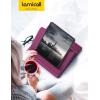 imageLamicall Tablet Pillow Stand Pillow Soft Pad for Lap  Tablet Holder Dock for Bed with 6 Viewing Angles for iPad Pro 97 105 11 129 Air Mini 4 3 Kindle Galaxy Tab EReader Purplish RedPurplish Red