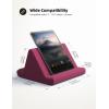 imageLamicall Tablet Pillow Stand Pillow Soft Pad for Lap  Tablet Holder Dock for Bed with 6 Viewing Angles for iPad Pro 97 105 11 129 Air Mini 4 3 Kindle Galaxy Tab EReader Purplish RedPurplish Red