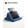 imageLamicall Tablet Pillow Stand Pillow Soft Pad for Lap  Tablet Holder Dock for Bed with 6 Viewing Angles for iPad Pro 97 105 11 129 Air Mini 4 3 Kindle Galaxy Tab EReader Purplish RedRoyal Blue