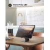 imageLamicall Tablet Stand Tablet Holder for Desk  MultiAngle Adjustable Tablet Desktop Dock Cradle Compatible with iPad Pro 11 129 Air Mini Fire HD Galaxy Tab and Other 413quot Tablets SilverBlack