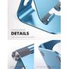 imageTablet Stand Adjustable Lamicall Tablet Stand  Desktop Stand Holder Dock Compatible with Tablet Such as iPad 2018 Pro 97 105 Air Mini 4 3 2 Kindle Nexus Accessories EReader 413 BlackBlue