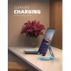 imageTablet Stand Adjustable Lamicall Tablet Stand  Desktop Stand Holder Dock Compatible with Tablet Such as iPad 2018 Pro 97 105 Air Mini 4 3 2 Kindle Nexus Accessories EReader 413 BlackBlue