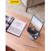 imageTablet Stand Adjustable Lamicall Tablet Stand  Desktop Stand Holder Dock Compatible with Tablet Such as iPad 2018 Pro 97 105 Air Mini 4 3 2 Kindle Nexus Accessories EReader 413 BlackGray