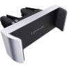 imageLamicall Car Vent Phone Mount  Air Vent Clip Holder Universal Stand Hands Free Cradle Compatible with Cell Phone 16 15 14 13 12 Mini 11 Pro Xs Max Xr X 8 7 6 6s Plus SE Smartphones BlackNEW Upgraded  Silver