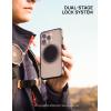 imageLamicall All Lock Backpack Strap Mount for Hiking Camping Work with Airbag Case Not Included for iPhone or Universal Phone Snap Adaptor Not Included