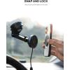 imageLamicall All Lock Car Wndshield Dashboard Suction Wireless Charging Phone MountUSBC Need Work with All Lock Airbag Case Not Included for iPhone or All Lock Phone Snap Adaptor Not Included