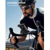 imageLamicall Bike Phone Holder Mount  Motorcycle Handlebar Phone Mount Clamp One Hand Operation ATV Scooter Phone Clip for iPhone 1615 Pro Max  14 Plus Galaxy S10 and 4768quot Cellphone BlackYellow