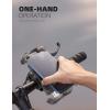 imageLamicall Bike Phone Mount Holder  Motorcycle Phone Mount Adjustable Cell Phone Holder Bicycle Scooter Handlebar Cradle Clip for iPhone 16 Pro MaxPlus iPhone 15 Plus iPhone 14 and 4768quot PhoneTransparent