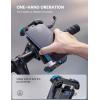 imageLamicall Bike Phone Mount Holder  Motorcycle Phone Mount Adjustable Cell Phone Holder Bicycle Scooter Handlebar Cradle Clip for iPhone 16 Pro MaxPlus iPhone 15 Plus iPhone 14 and 4768quot PhoneBlue