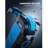 imageLamicall Bike Phone Mount Holder  Motorcycle Phone Mount Adjustable Cell Phone Holder Bicycle Scooter Handlebar Cradle Clip for iPhone 16 Pro MaxPlus iPhone 15 Plus iPhone 14 and 4768quot PhoneBlue