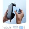 imageLamicall Foldable Phone Stand for Desk  Height Adjustable Cell Phone Holder Portable Cellphone Cradle Desktop Dock Compatible with iPhone 16 15 14 13 Pro Max Mini 12 11 XR X 8 Plus SE SmartphoneBlue