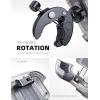 imageLamicall Motorcycle Phone Mount Bike Phone Holder  Metal Lock Upgrade Quick Install Handlebar Clip for Bicycle Scooter Cell Phone Clamp for iPhone 16 15 14 Pro Max Galaxy 4768quot PhonesTransparent