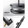 imageLamicall Tablet Floor Stand  Gooseneck Swivel Holder Mount with Adjustable Height ampamp 106lb Stable Base Compatible iPad Mini Air Pro 12997 Galaxy Tab Kindle Cell Phones 4713Black