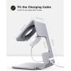 imageLamicall Watch Stand for Apple Watch Magnetic Fast Charger  Desk Charging Stand Holder Dock for Apple iWatch Series SE 10 9 8 7 6 5 4 3 2 1 Series Ultra49mm 46mm 45mm 44mm 42mm 41mm 40mm 38mmSliver