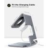 imageLamicall Watch Stand for Apple Watch Magnetic Fast Charger  Desk Charging Stand Holder Dock for Apple iWatch Series SE 10 9 8 7 6 5 4 3 2 1 Series Ultra49mm 46mm 45mm 44mm 42mm 41mm 40mm 38mm3Grey